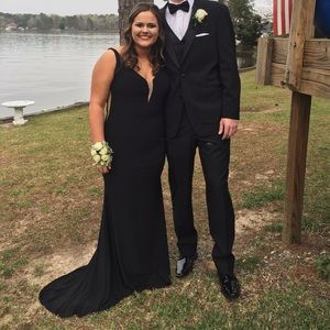 Sherri Hill Dress w/ Nude Sheer Accents